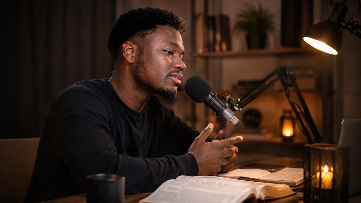 Pierre recording and teaching